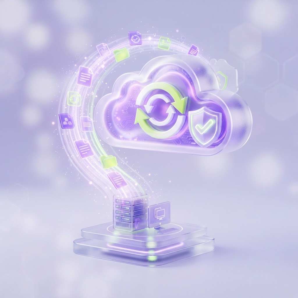 Files syncing into the Cloudxls cloud